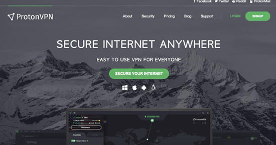 protonVPN