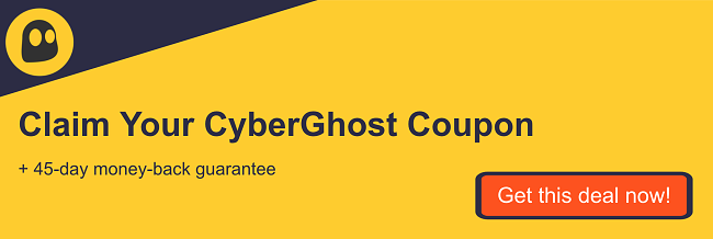 CyberGhost coupon