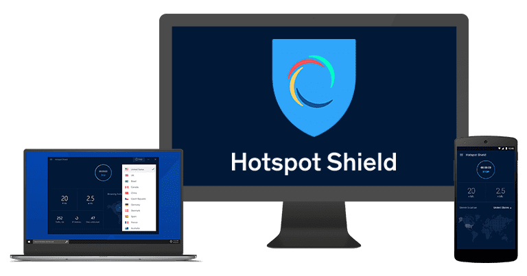 hotspot shield Vendor UI screenshot
