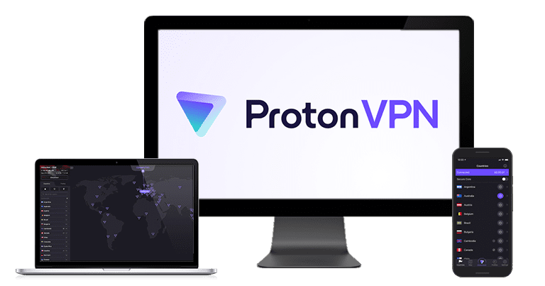 ProtonVPN Vendor UI screenshot