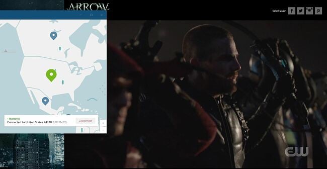 How to Watch Arrow with NordVPN