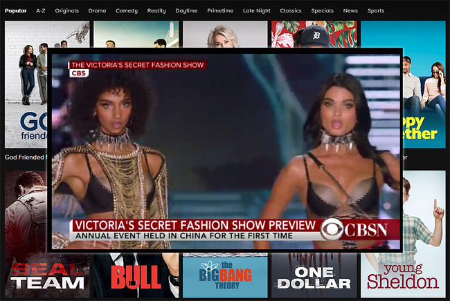 CBS Victorias Secrets tv show
