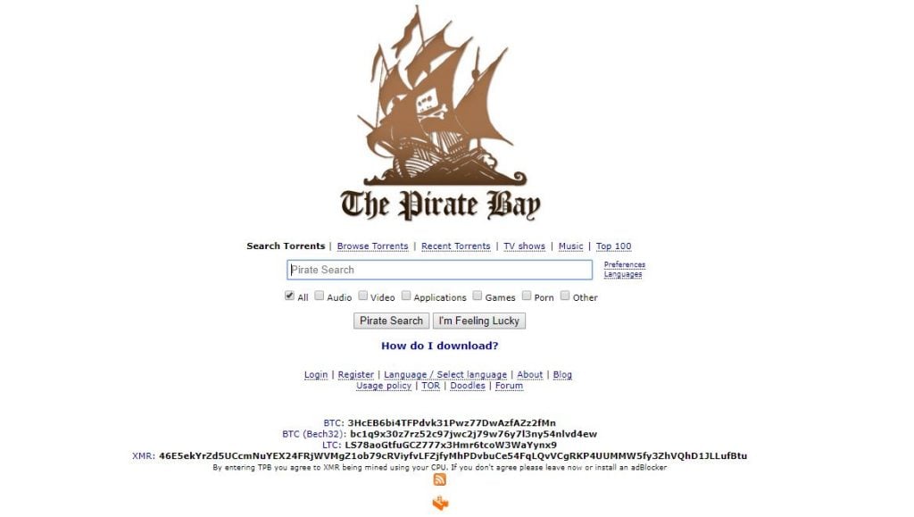 The Pirate Bay تحميل افلام تورنت