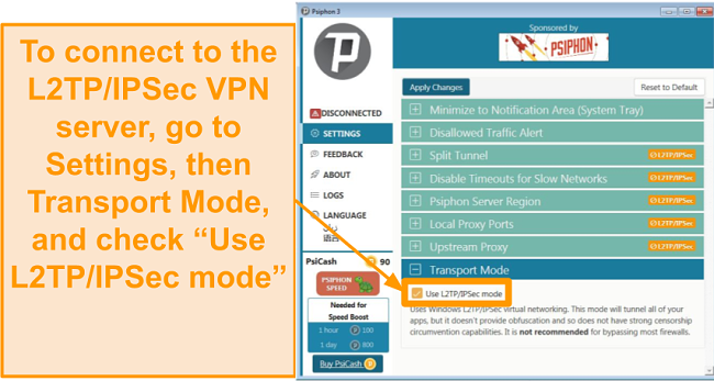 psiphon port psiphon port