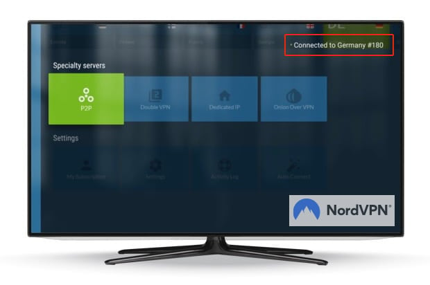 NordVPN TV online