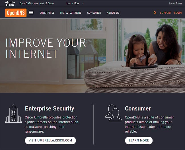 OpenDNS Cisco 