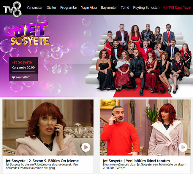 TV8 Turkish best show online VPN