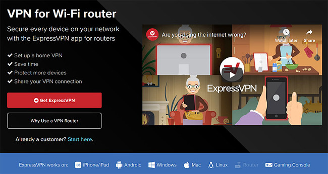 Expressvpn router setup