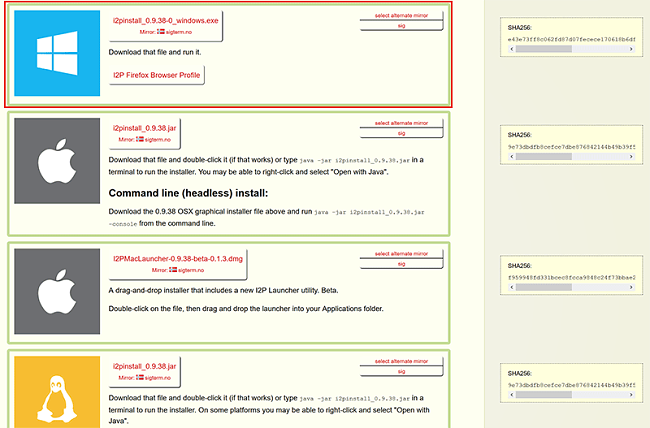 I2p network setup