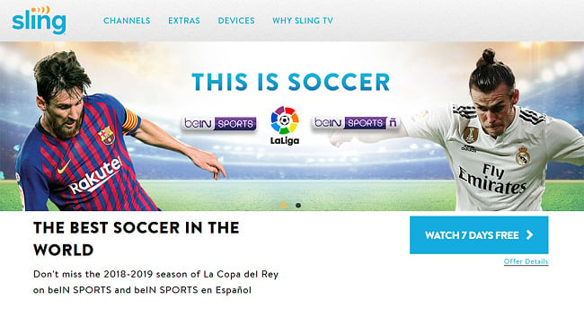 Sling TV La Liga