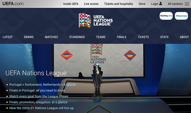 UEFA Nations League stream vpn