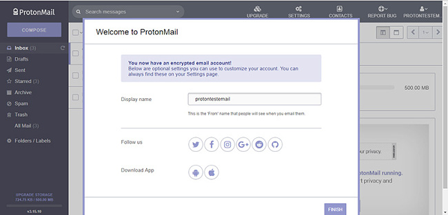 Welcome to ProtonMail