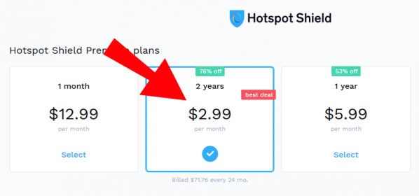 Hotspot Shield deal without coupon link