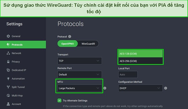 Các add-on Kodi tốt nhất cho PIA với cài đặt có thể tùy chỉnh