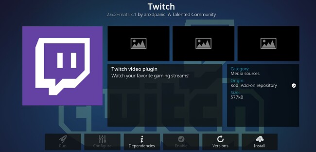 Các phần mở rộng Kodi tốt nhất hoạt động tốt trên Twitch