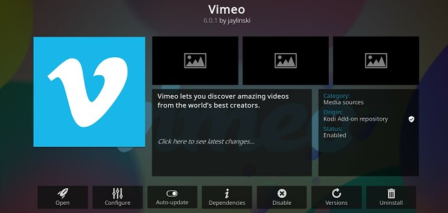 Các tiện ích Kodi tốt nhất đang hoạt động trên Vimeo