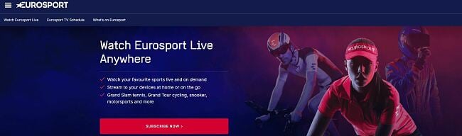 Stream Eurosport from anywhere