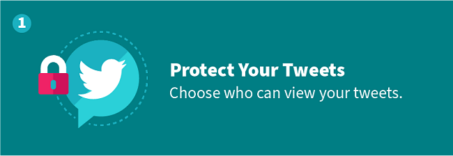 Protect Your Tweets — Choose who can view your tweets.