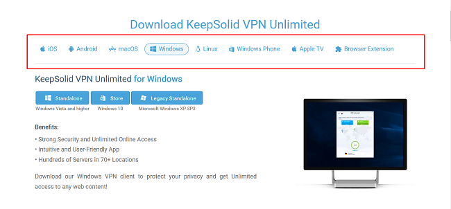 VPN Unlimited Free apps
