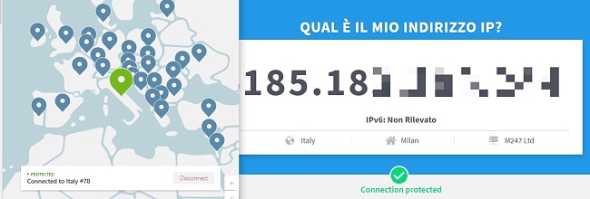 Qual è il mio IP? - Test IP