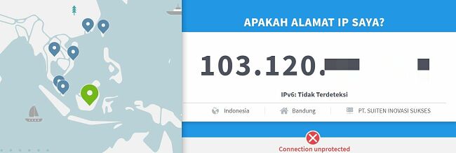 Apa IP saya? - Tes IP