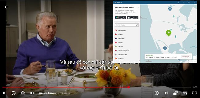 Trò chuyện dịch vụ khách hàng của NordVPN
