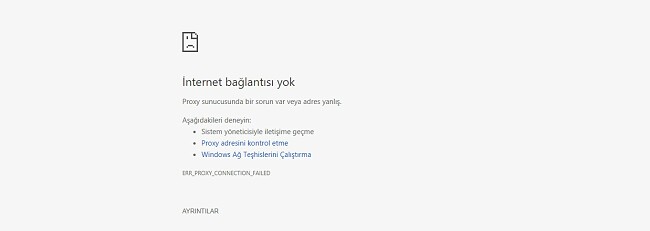 VPN Bağlantısı Kesildi