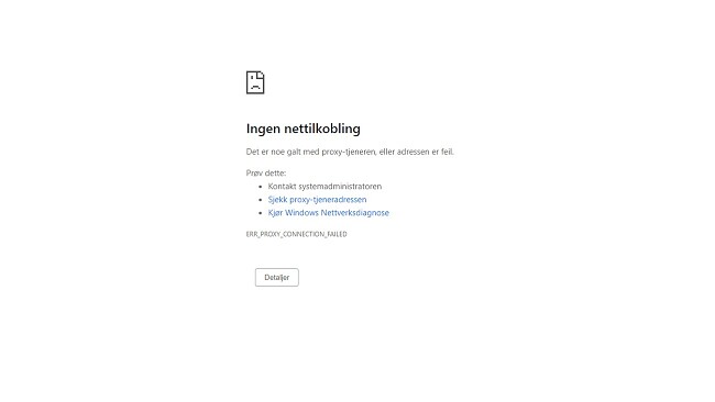 VPN-tilkoblingen droppet