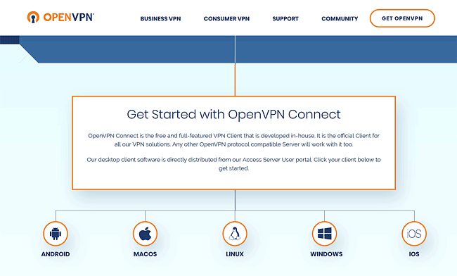 OpenVPN client