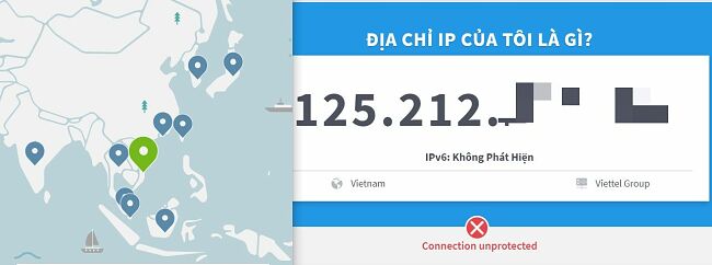 Địa chỉ ip của tôi la gi ? - Kiểm tra IP