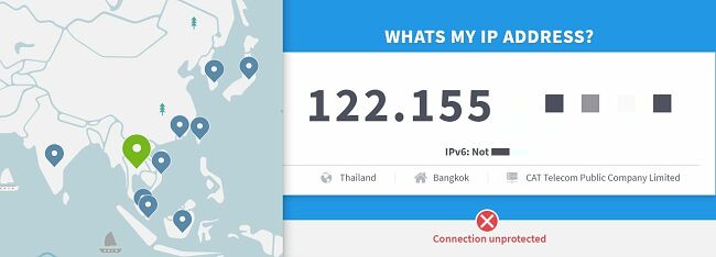 IP ของฉันคืออะไร - ทดสอบ IP