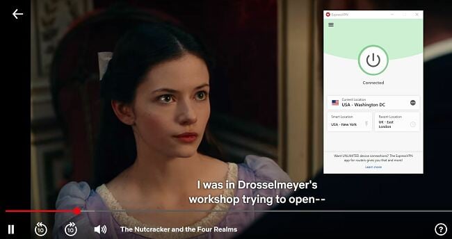Visitando Netflix US com ExpressVPN