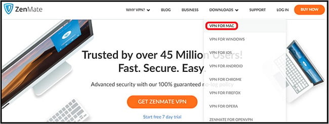 ZenMate VPN Mac