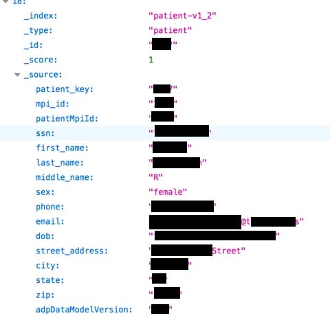 Screenshot of data leak for a Stella Prism product from Stella Technology company