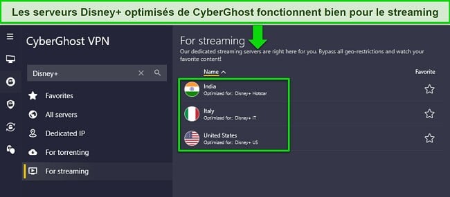 Comment regarder Disney Plus avec un VPN. Serveurs optimisés CyberGhost