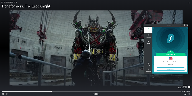 Surfshark VPN- يعمل مع Hulu-Transformers