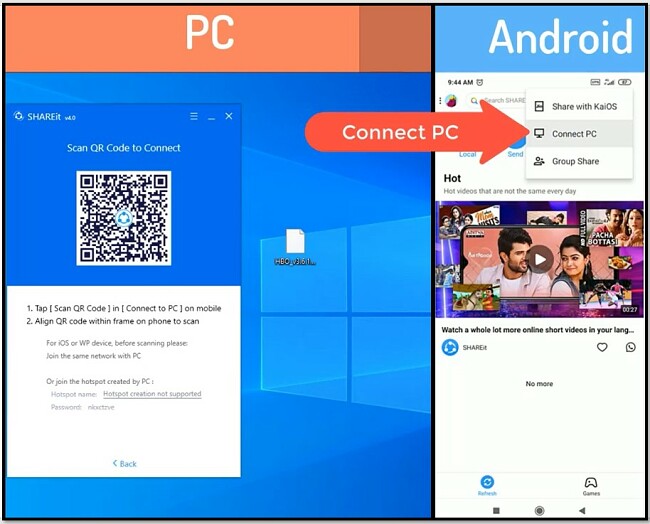 SHAREit Connect PC