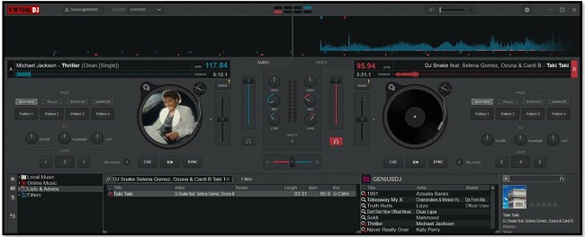 VirtualDJ Home Screen 