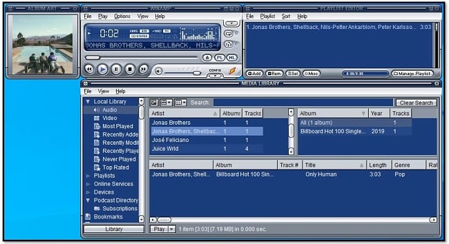 téléchargement gratuit du film winamp