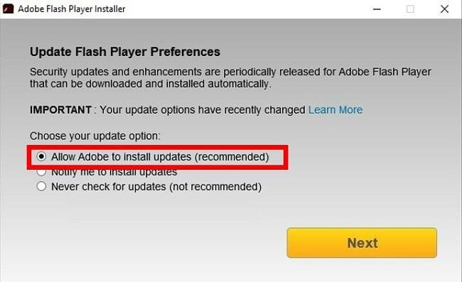 latest version adobe flash player 32 64 bit