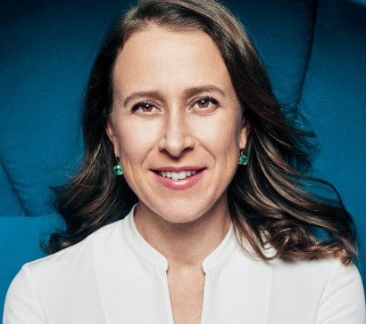 Photo of Anne Wojcicki smiling.