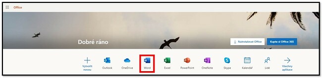 Získejte Office 365 zdarma online