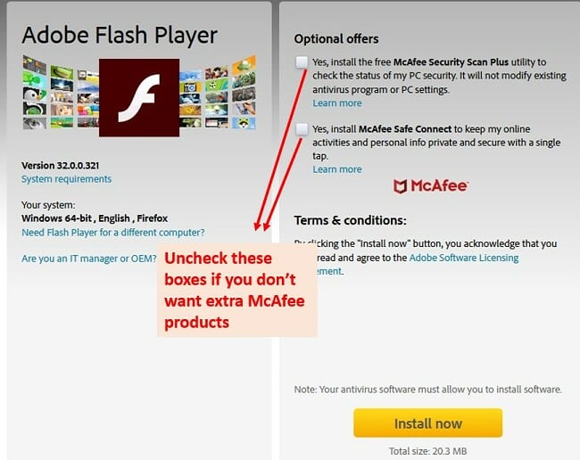 adobe flash pc software download