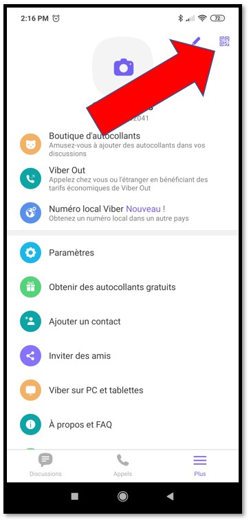 Connectez Viber au bureau