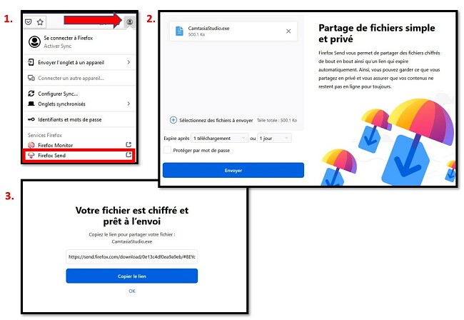 Comment utiliser Firefox Send