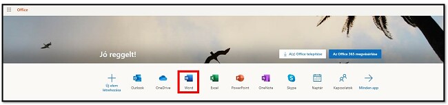 Az Office 365 ingyenesen elérhető online