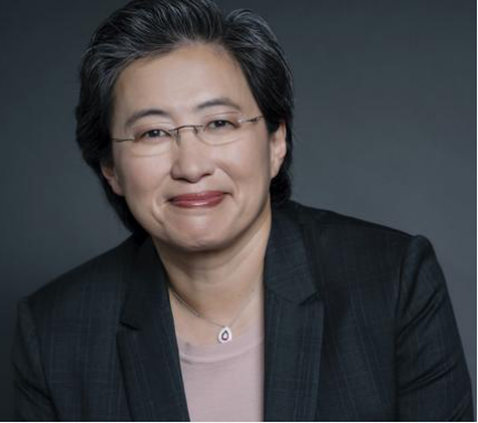 Photograph of Lisa Su smiling.