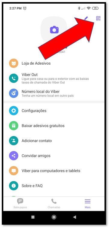 Conecte o Viber ao desktop