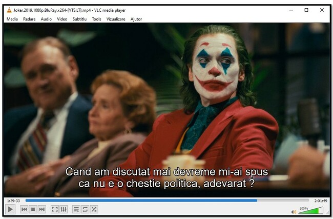 Afișare subtitrare pe VLC Media Player