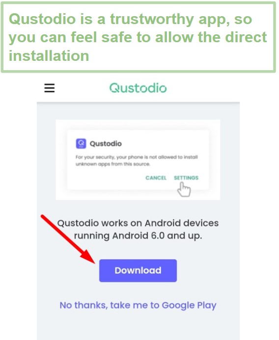 No Thanks for Android - Download